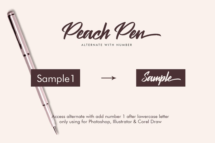 Peach Pen